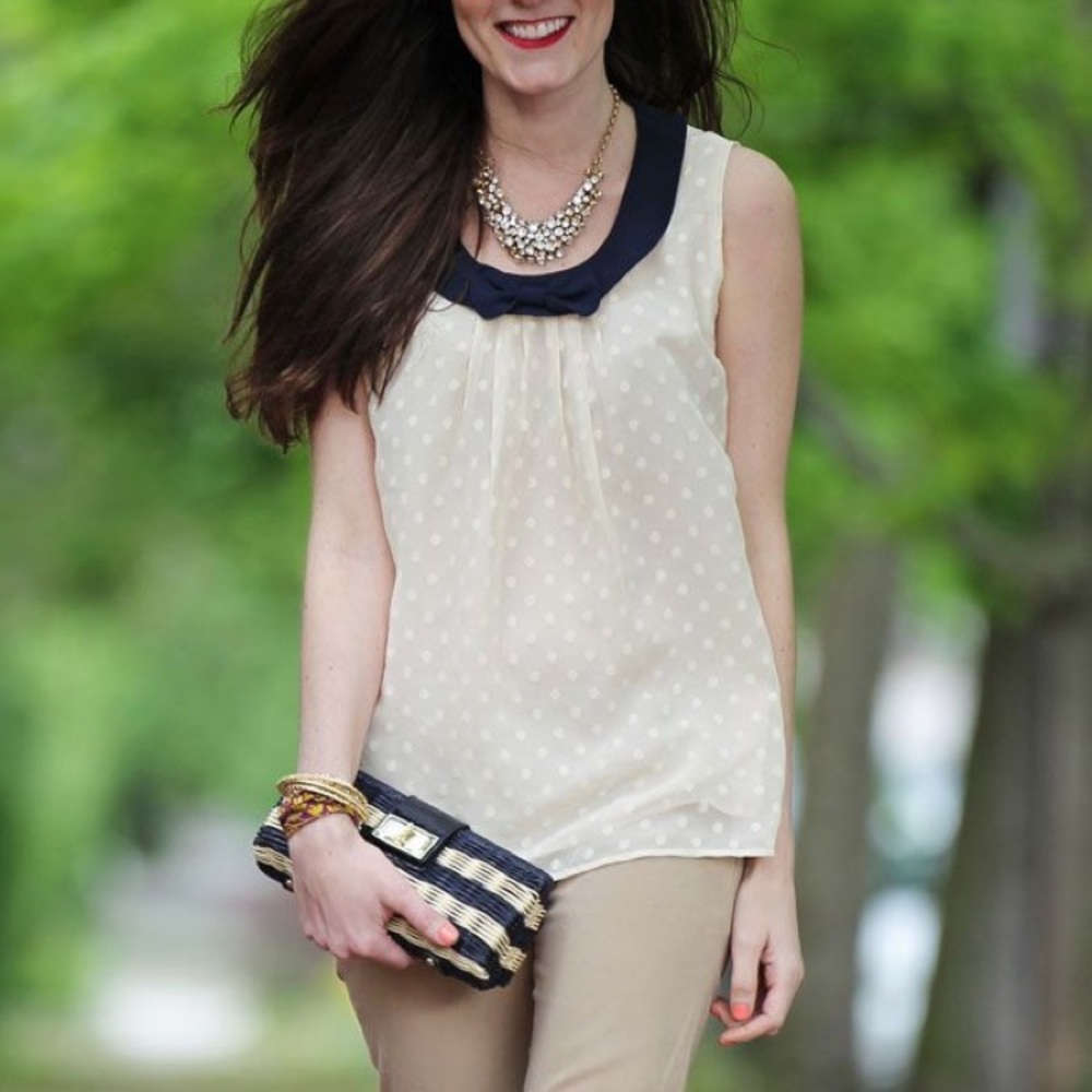 SEARCHING for this polka dot tank blouse